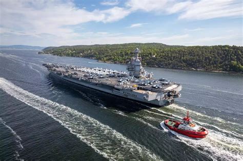 US aircraft carrier arrives in NATO member Norway, to take part in drills